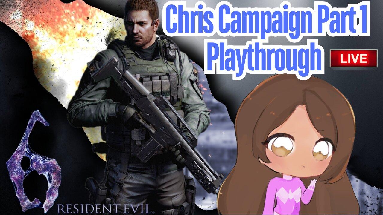 🔴-LIVE- {PNG/VTuber} Jedi Ranger: Resident Evil 6 Chris Campaign Part 1 Playthrough
